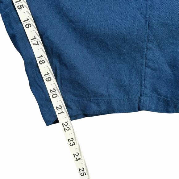 Free People Quinn Harem Pants Womens XS Blue Billowy Oversized Slouchy Boho - Picture 11 of 15